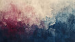 Abstract watercolor background on canvas with a dynamic mix of burgundy, navy blue and cream