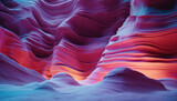 Fototapeta  - Sandstone Curves: Majestic Beauty and Glowing Emotions in Lower Antelope Canyon, Arizona