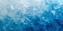 Geometric Blue Ice Texture Background