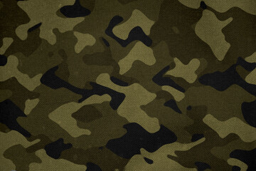 Wall Mural - army camouflage waterproof tarp texture , blue navy camo pattern