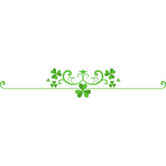 Sticker - Clover Leaf Classic Divider