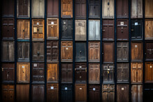 Doors Texture Background Pattern