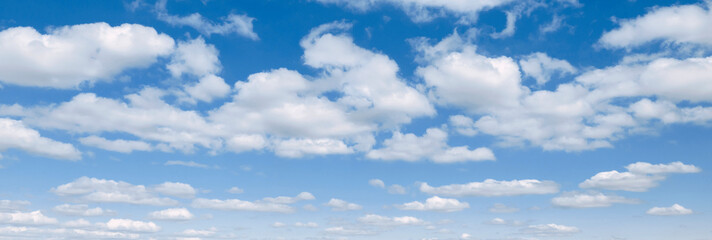 Wall Mural - blue sky with white cloud landscape background