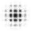 Halftone dots, dotted, dotted shape