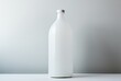 © Murda - Bottle with milk close-up on a light background