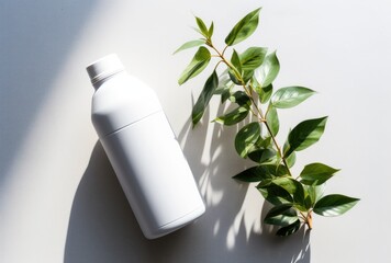 Wall Mural - Stainless thermos water bottle