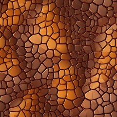 Wall Mural - Seamless pattern with leather texture