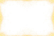 © Mas Water - luxury gold glitter sparkle light powder confetti frame round border