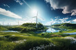 A Sustainable Natural Landscape With Renewable Energies