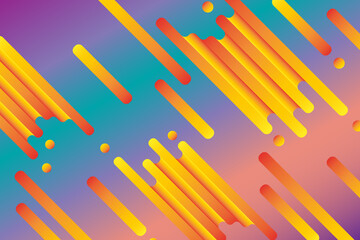 Wall Mural - abstract background of geometric shapes in gradient. it technologies and programming. vector web pag