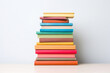 © Alina - Stack of old books on white background