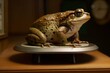 frog on a scale. Generative AI