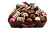Pure Bliss Chocolate Hamper on a transparent background