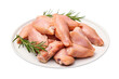 © JetHuynh - raw chicken wings on a plate isolated PNG