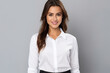 © dendyh7 - Woman in White Tshirt Mockup created with Generative AI