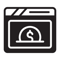 website glyph icon