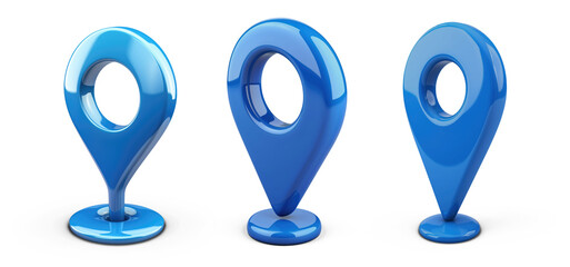  Location icon. Pin sign Isolated on white background. Navigation map, gps, direction, place, compass, contact, search concept.