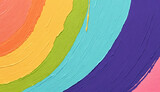 Fototapeta Tęcza - Abstract Colorful Swirls on Textured Background