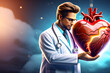 doctor with heart.
Generative AI