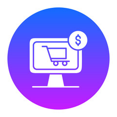 Sticker - Ecommerce Icon of Digital Marketing iconset.