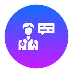 Poster - Consultation Icon of Health Checkup iconset.