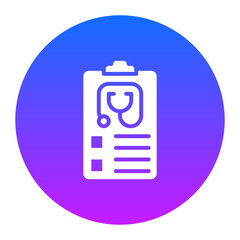 Sticker - Diagnosis Icon of Health Checkup iconset.