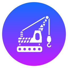 Sticker - Crane Icon of Engineering iconset.