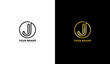 © Rouf Creative - Letter J circle logo, creative design template, vector illustration