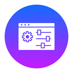 Poster - Control Panel Icon of Web Hosting iconset.