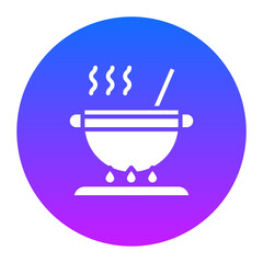 Sticker - cooking icon of family life iconset.