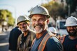 © Vorda Berge - Portrait of a middle aged male construction worker outside