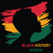 © _AsAnia_ - Black History Month social media banner. African American History. Vector illustration