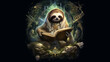 loki God of mischief Himself as a Sloth is feeling mischievous