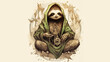 loki God of mischief Himself as a Sloth is feeling mischievous