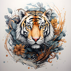 Wall Mural - tiger