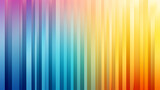 Fototapeta Tęcza - Rainbow abstract gradient background decomposed into vertical color lines , Generate AI