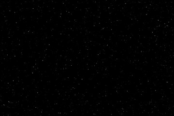 Sticker - Stars in the night. Galaxy space background. Glowing stars in space. 