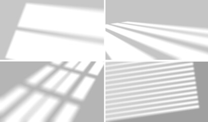 High-quality and perfectly realistic window shadow.