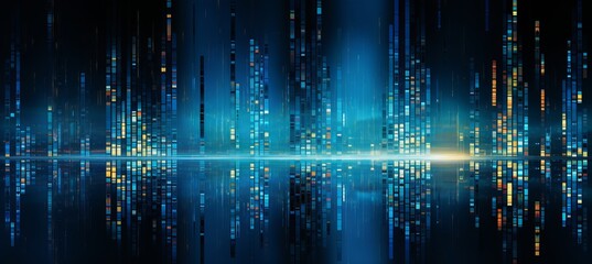 Abstract digital grid background with data visualization and technology concept for design projects.