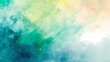 © Artistic Visions - modern abstract soft colored background with watercolors and a dominant blue and green color