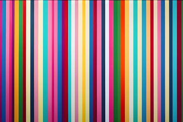 Wall Mural - fantastic rainbow stripes: an invitation to a colorful and gorgeous world generative ai