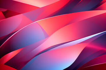 Poster - Red Background of Burning Passion: Abstract Artwork generative ai