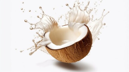 Wall Mural - coconut splash