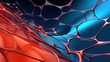 Nanotechnology for wound healing applications solid color background