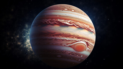 Wall Mural - planet jupiter 3d