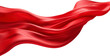 © Thi Le - Red silk ribbon isolated on transparent background. PNG