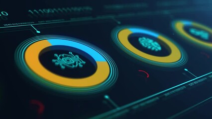Low Code software development platform technology concept.