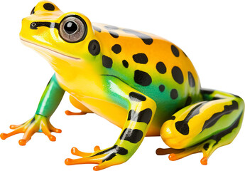 Wall Mural - Frog isolated on transparent background. PNG
