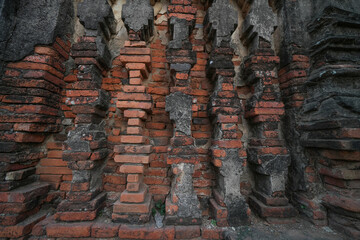 Wall Mural - Wat Chaiwatthanaram Ayutthaya Province, Thailand, built in the reign of King Prasat Thong in 1630, taken on 14 January 2024.