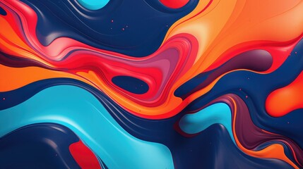 Wall Mural - abstract background liquid vector style